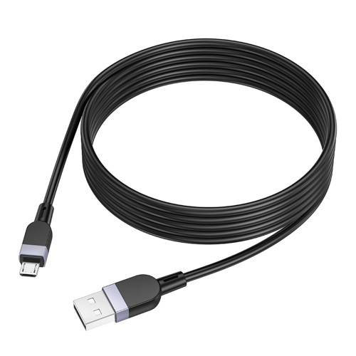 Кабель Hoco X109 USB-A – Micro-USB (2 м · 12W · 2.4A) (Black)