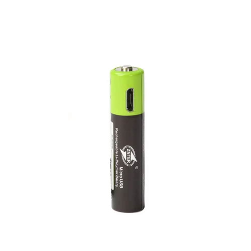 Акумуляторна батарейка ZNTER AAA 1.5V (microUSB)