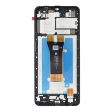 Дисплей для ZTE Blade A76 (4G) с тачскрином в рамке (Black) (Original PRC)