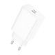 Сетевое зарядное устройство Borofone BA21A Pro USB-C (20W · 3A) (White)
