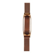 Ремешок для Xiaomi Mi Band 3/4 Milanese Loop (Rose Gold)