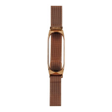 Ремінець для Xiaomi Mi Band 3/4 Milanese Loop (Rose Gold)
