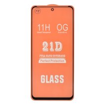 Захисне скло в тех упаковці для Motorola XT2421 Moto E14 (Full Glue) (0.3 мм, 2.5D) (Black)