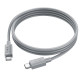 Кабель Hoco X107 Type-C – Type-C (1 м · 60W · 3A) (Gray)