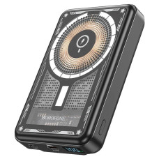 Повербанк Borofone BJ29 Magnetic PD20W+QC3.0 (10000 mAh) (Black)