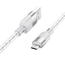 Кабель Hoco X99 USB-A – Micro-USB (1 м · 12W · 2.4A) (Gray)