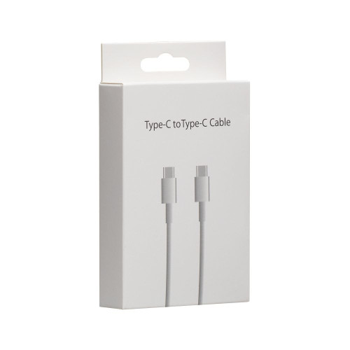 Кабель Onyx Type-C – Type-C (NO LOGO) (1 м · 60W · 3A) (White)