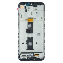 Дисплей для Motorola XT2127 Moto G10 з тачскріном в рамці (Black) (Original)