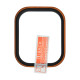 Защитное стекло с рамкой для Apple Watch Ultra 3 (49mm) (Full Glue) (Orange)