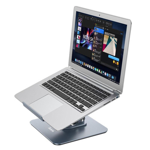 Подставка для ноутбука Hoco PH52 Plus (Metal Gray)