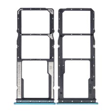 Держатель SIM-карты для Xiaomi Redmi 9C (версия на 2×SIM) (Green)