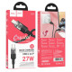 Кабель Hoco U129 Type-C – Lightning (1.2 м · 27W · 3A) (Black)