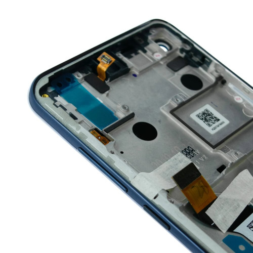 Дисплей для Motorola XT2013 One Action с тачскрином в рамке (Blue) (Original)
