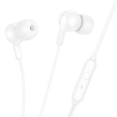 Наушники Hoco M124 3.5мм с микрофоном white