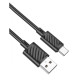 Кабель Hoco X88 USB-A – Type-C (1 м · 15W · 3A) (Black)