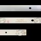 Прямая подсветка для телевизора Vinga 43″ PLDED4331A (4 планки по 830 мм, 9 LED, линза 15,5 мм, 3 В)