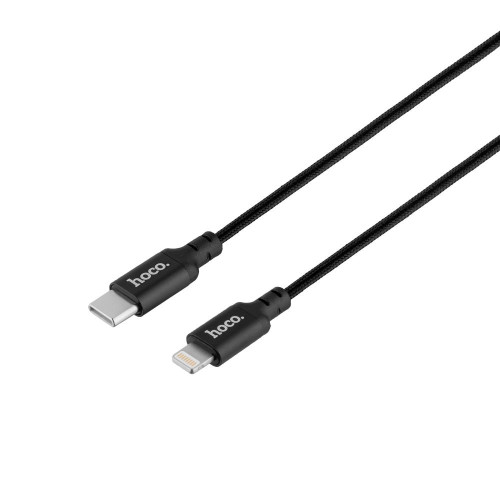 Кабель Hoco X14 Type-C – Lightning (2 м · 20W · 2.4A) (Black)