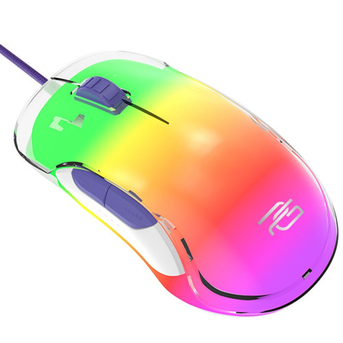 Мышка проводная игровая Proove Gaming Blaze (White/Purple)