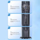 Портативный вентилятор-увлажнитель BDL-908B (Black)