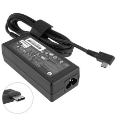 Блок живлення для ноутбука HP 19V 3.25A 65W Type-C L-type Rectangular (Original PRC) (Black)