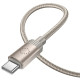 Кабель Hoco X117 Star Type-C – Type-C (1 м · 60W · 3A) (Gold)