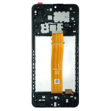 Дисплей для Samsung A022 Galaxy A02 (2021) з тачскріном в рамці (Black) (Original PRC)