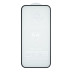 Захисне скло PRIME для Apple iPhone 15 (Full Glue) (0.3 мм, 4D) (Black)