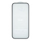 Захисне скло PRIME для Apple iPhone 15 (Full Glue) (0.3 мм, 4D) (Black)