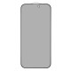Защитное стекло Privacy для Apple iPhone 15 Pro (Full Glue) (0.3 мм, 2.5D) (Black)