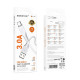 Кабель Borofone BX119 USB-A – Type-C (1 м · 15W · 3A) (White)