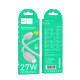 Кабель Hoco X113 Beneficio Type-C – Lightning (1 м · 27W · 3A) (Gray)
