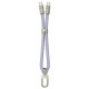 Кабель Hoco GH5 Type-C – Type-C (0.22 м · 20W · 2.4A) (Blue)