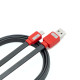 Кабель іЗі MD-11 USB-A – Micro-USB (2 м · 2.4A) (Black)