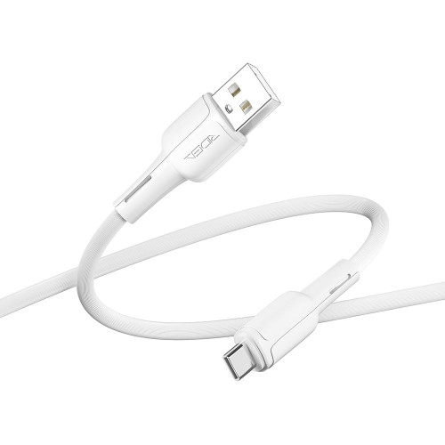 Кабель Ridea RC-CO10 CommonPro USB-A – Type-C (1 м · 15W · 3A) (White)