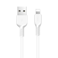 Кабель Hoco X20 Flash USB-A – Lightning (3 м · 12W · 2.4A) (White)