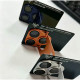 Захисне скло камери BEISOKY Metal Stand для Apple iPhone 17 Pro Max (Cosmic Orange)