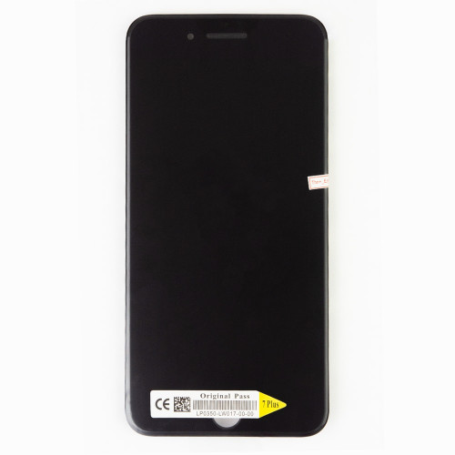 Дисплей для Apple iPhone 7 Plus с тачскрином в рамке (Black) (Original Refurbished) (ver. Sharp/TOSHIBA) (Замінено тачскрін)
