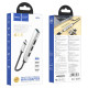 USB-хаб Hoco HB26 4в1 Type-C (USB 3.0 · 3xUSB 2.0 · 0.13 м) (Silver)