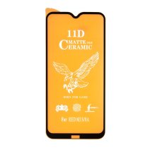Защитная пленка Ceramic Matte для Xiaomi Redmi 8 (Full Glue) (Black)