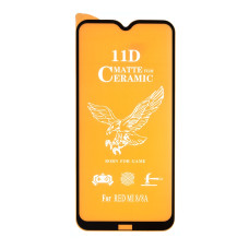 Защитная пленка Ceramic Matte для Xiaomi Redmi 8a (Full Glue) (Black)