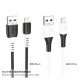 Кабель Hoco X82 Silicone USB-A – Lightning (1 м · 12W · 2.4A) (Black)