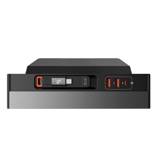 USB-хаб Baseus T-Space Series for Tesla Type-C (45W) (Black)