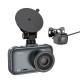 Відеореєстратор Hoco DV6 Full HD із задньою камерою (Black)