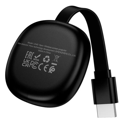Переходник Hoco UA45 HDMI Screen Mirroring Device black