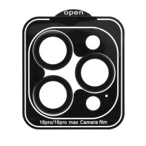 Защитное стекло камеры GERMES для Apple iPhone 16 Pro (Black Titanium)