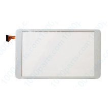 Сенсорне скло для Sigma Tab A81 (універсальне №213) 30 pin (White)