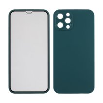 Захисне скло Full Cover 360° для Apple iPhone 12 Pro Max (Dark Green)