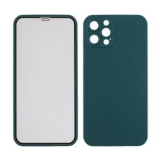 Захисне скло Full Cover 360° для Apple iPhone 12 Pro Max (Dark Green)