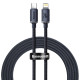 Кабель Baseus Crystal Shine Series Type-C – Lightning (2 м · 20W · 2.4A) (CAJY000303) (Blue)