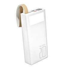 Повербанк Ridea RP-D20L 20W PD QC 3.0 (20000 mAh) (White)